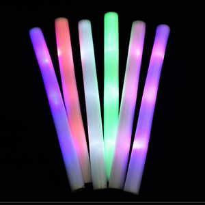 Transparent LED Party supply concert foam shape flashing glow light stick LED light stick