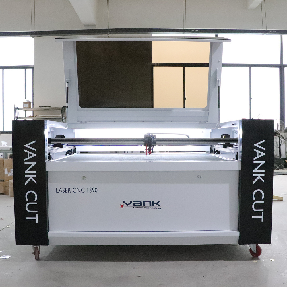 VankCut-1390 European Standard 150W CO2 wood laser cutting engraving machine