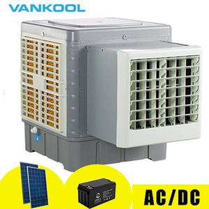 intelligence AC DC window solar ac air conditioning evaporative cooler 6000CMH airflow airconditioner climatiseur solaire