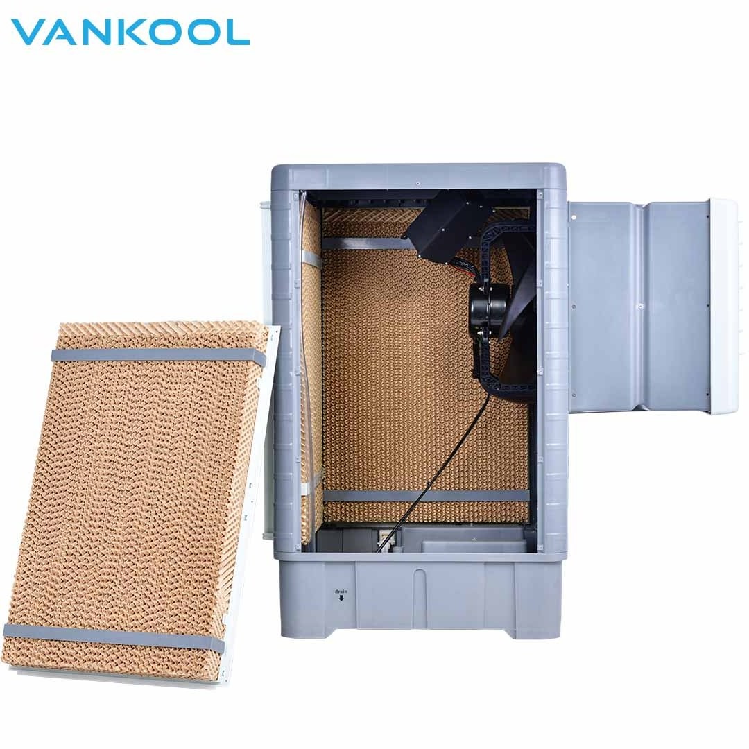 Multifunctional evaporative air coolers portable cooler fan solar air conditioners for homes