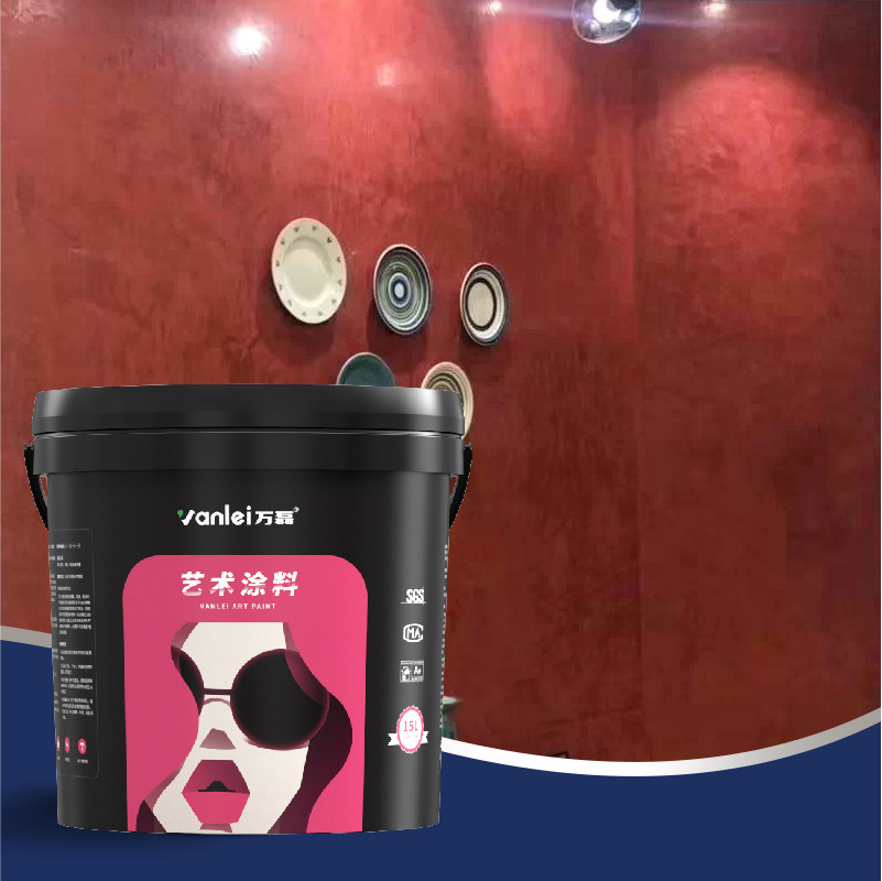 Wanlei Paint wholesale Texture Venetian Stucco paint For Interior Wall Decoration