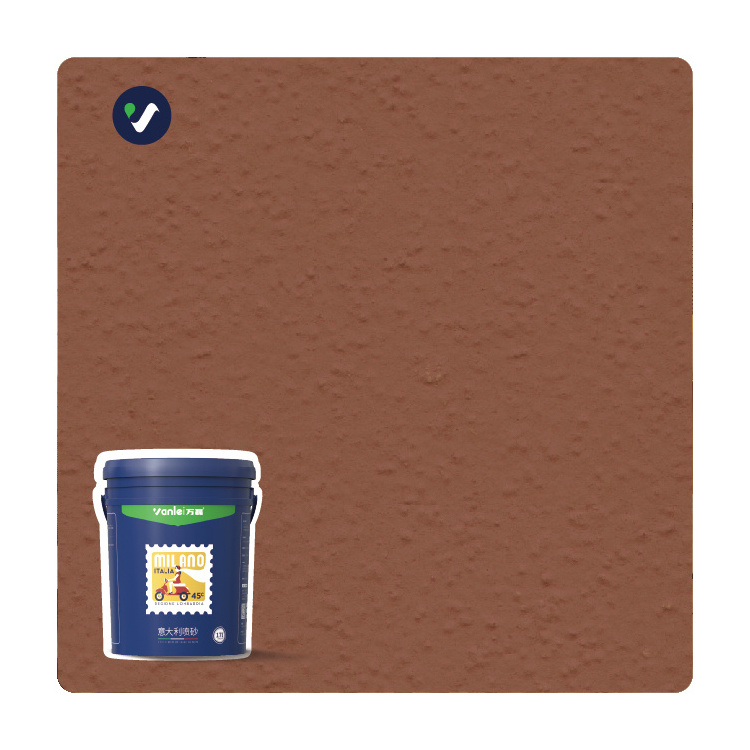 Wanlei Exterior Wall Italian Colored Sand Inorganic Fireproof Fire Retardant Coating Paint