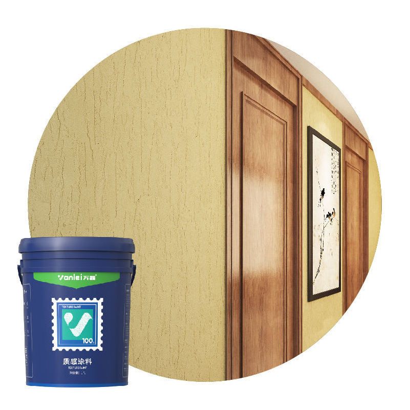 Wanlei Water-based Texture Stucco Paint Exterior Wall graffiato paint