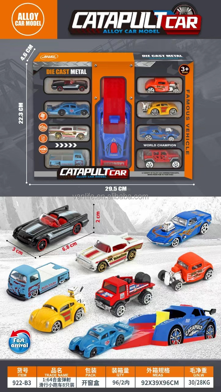 Hot Cheap Alloy Customized Promotional Set Simulation Wheels Miniature Diecast Toy Vehicles Back Model Cars Toys Die cast Car