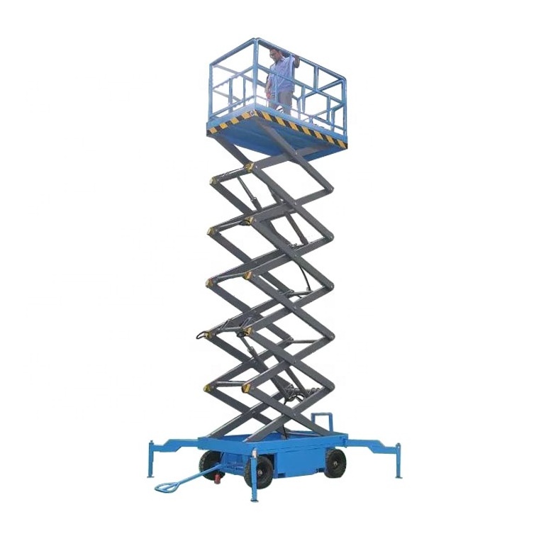 mobile scissor lift 8m platform height MSL0.5-8 aerial platform