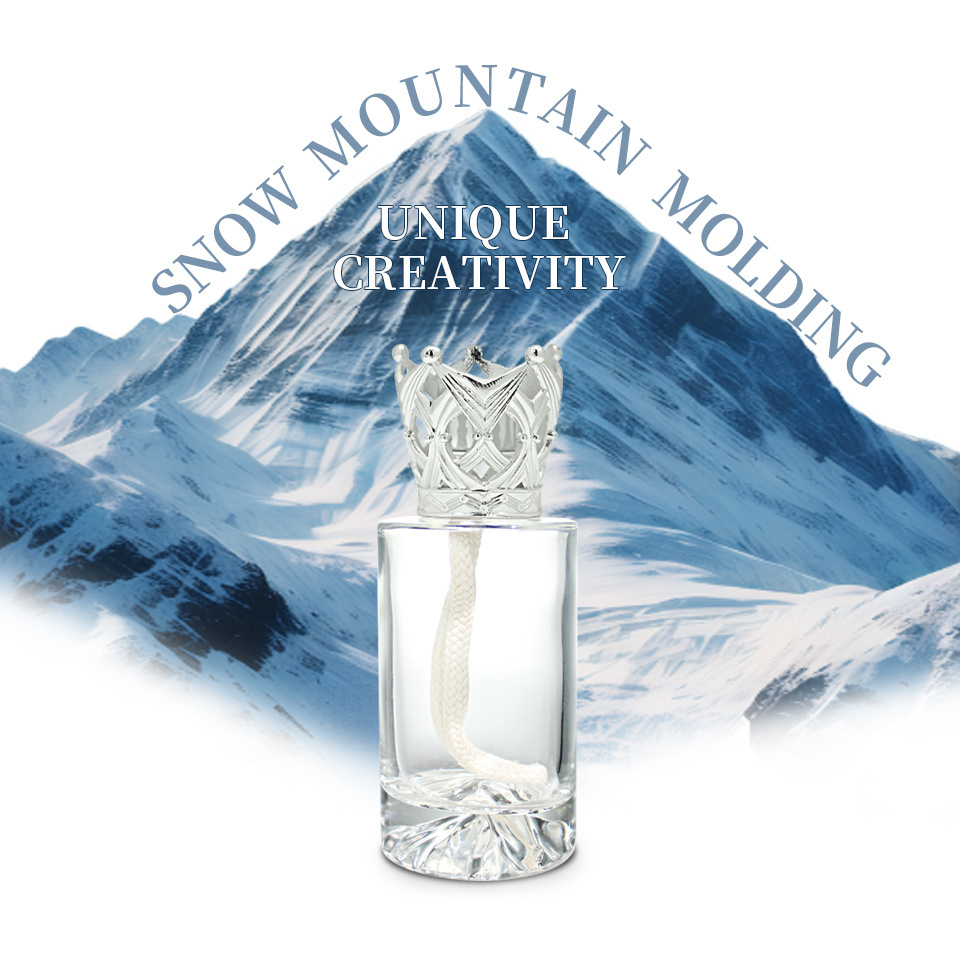 New spot 200ML household fragrance deodorization, snow mountain bottom glass oil lamp catalytic aromatreatment lamp