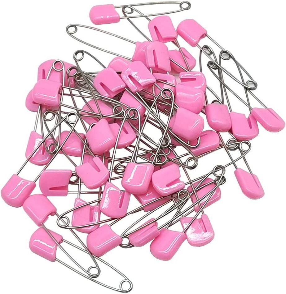 Safety Pin Clipins, Plastic Head 2.16