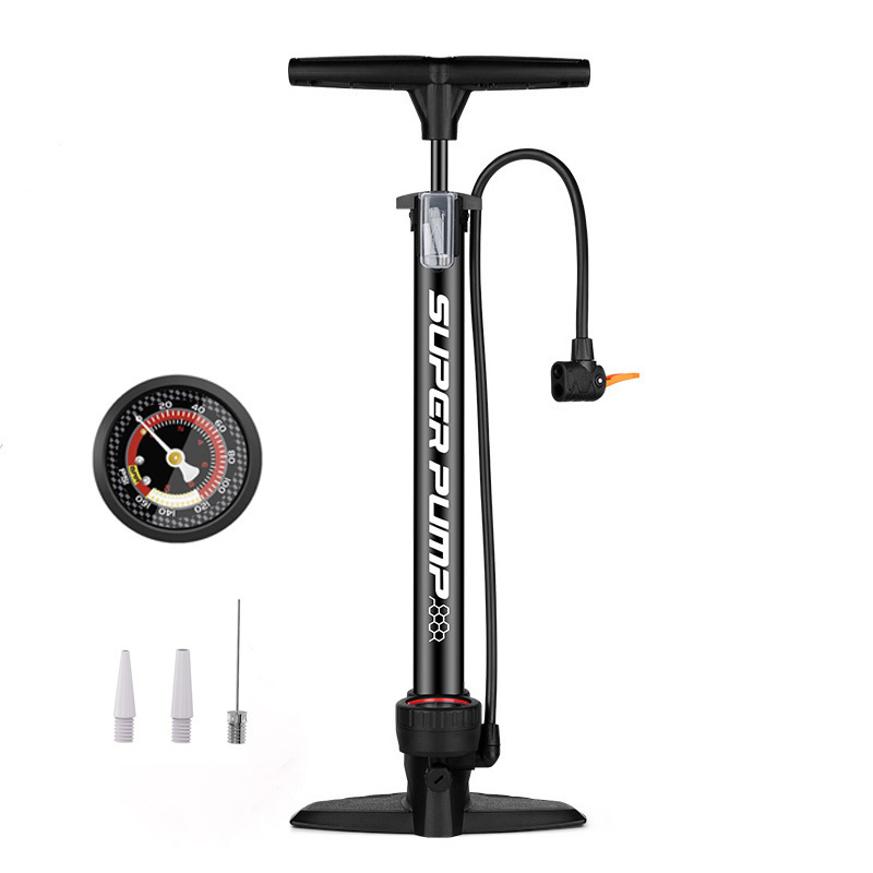 160PSI Hot Sale Durable Cycling Air Pump Bike Floor Pump Hand Tire Bicycle Pump With Pressure Gauge