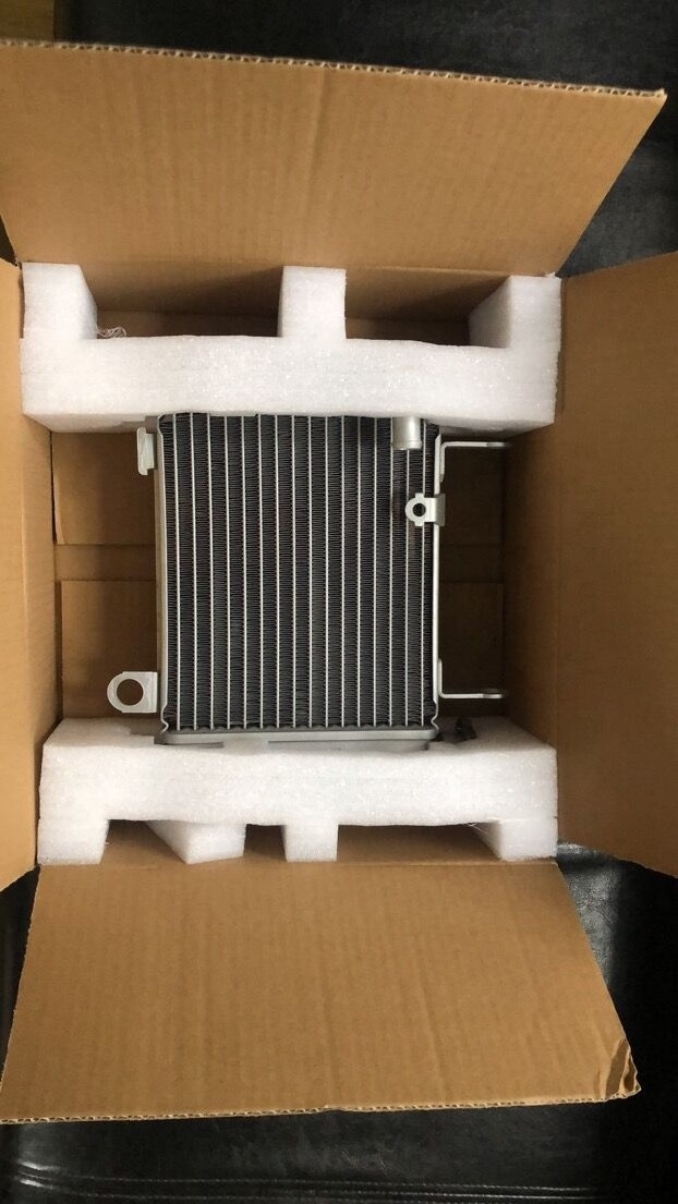 CBR 150 motorcycle aluminum brazed radiator for HONDA CBR150