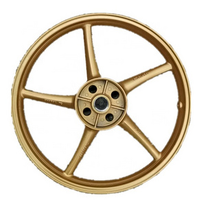 1.4*17 inch 1.6*18 inch gold color motorcycle aluminum alloy wheel