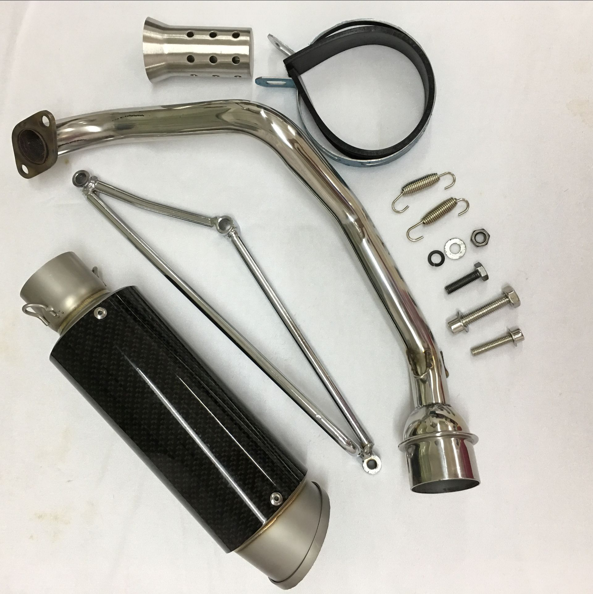 GY6 125CC Engine Motorcycle Modified Exhaust Pipe