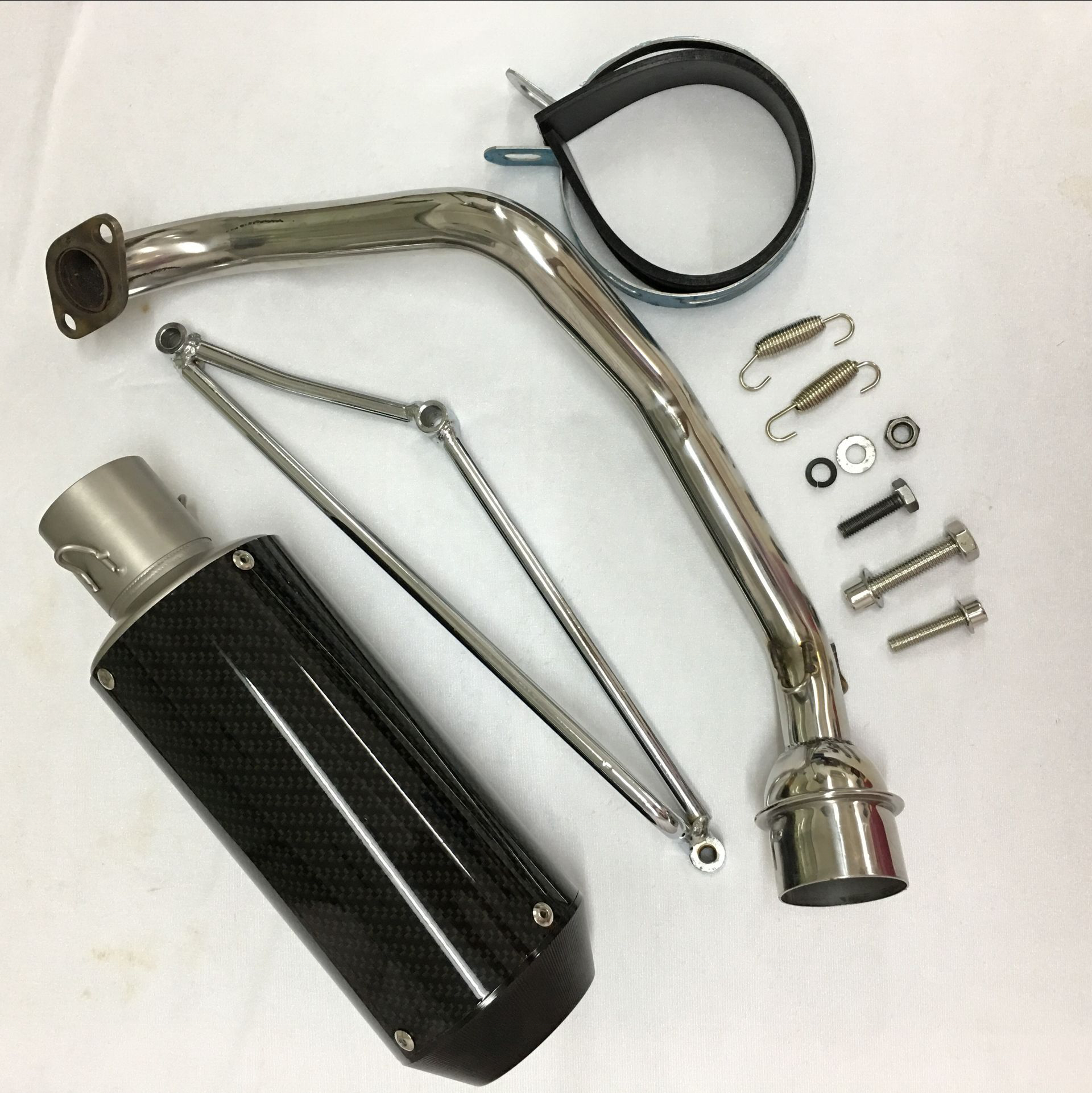 GY6 125CC Engine Motorcycle Modified Exhaust Pipe