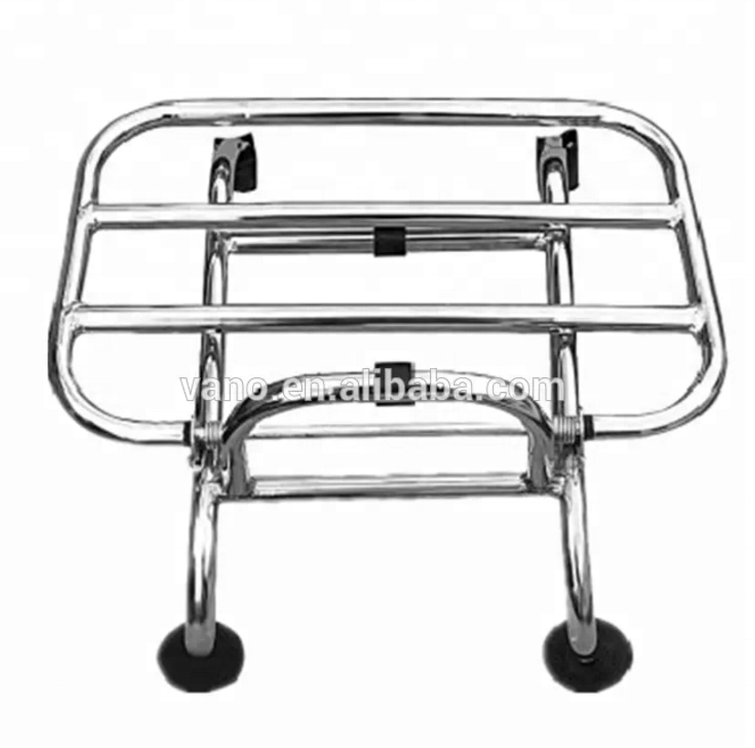 Motorcycle stainless steel luggage rack