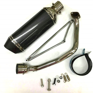 GY6 125CC Engine Motorcycle Modified Exhaust Pipe