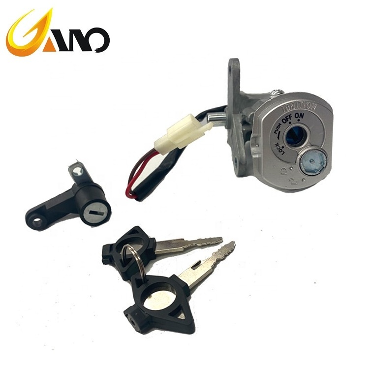 Motorcycle Ignition System Mio Soul Scooter Ignition Switch Lock Key for FINO