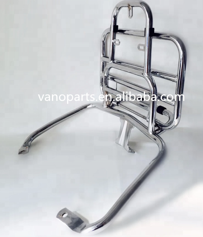 Motorcycle stainless steel luggage rack