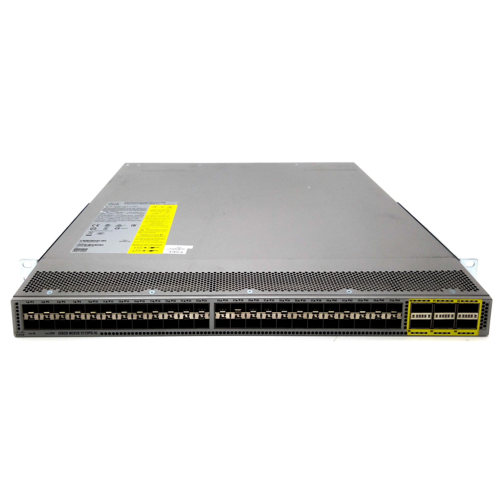 N3K-C3172PQ-XL Used Original Ne xus 3000 Series Managed L3 Switch 48 Ports 10 Gigabit Network Switch