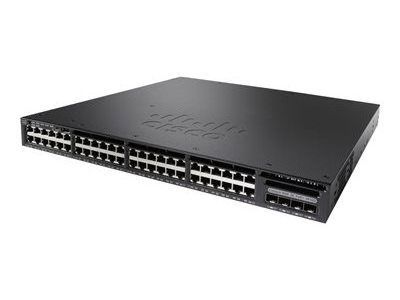 Original Used 3650-48TD-S 3650 Series Network Switch 48 Gigabit Ethernet Ports, 2x 10G SFP+ Uplinks, Layer 3, Stackable