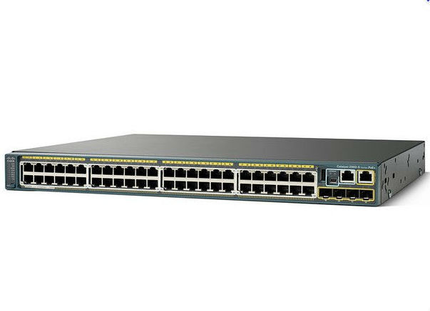 used switch  48x 10/100/1000 PoE + 740W & 4x SFP Slot Poe switch WS-C2960S-48FPS-L