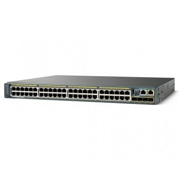 used switch  48x 10/100/1000 PoE + 740W & 4x SFP Slot Poe switch WS-C2960S-48FPS-L