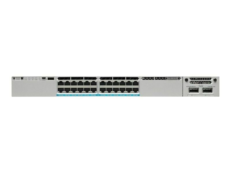 Used WS-C3850-24XU-S 3850 series Stackable 24 100M/1G/2.5G/5G/10G UPoE ports switch