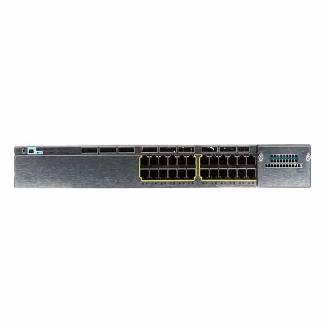 Used 3750X 24 port Gigabit Ethernet poe switch WS-C3750X-24P-S