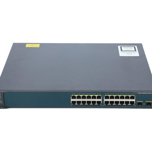 Used 3560 series 24 ports gigabit switch WS-C3560V2-24TS-E