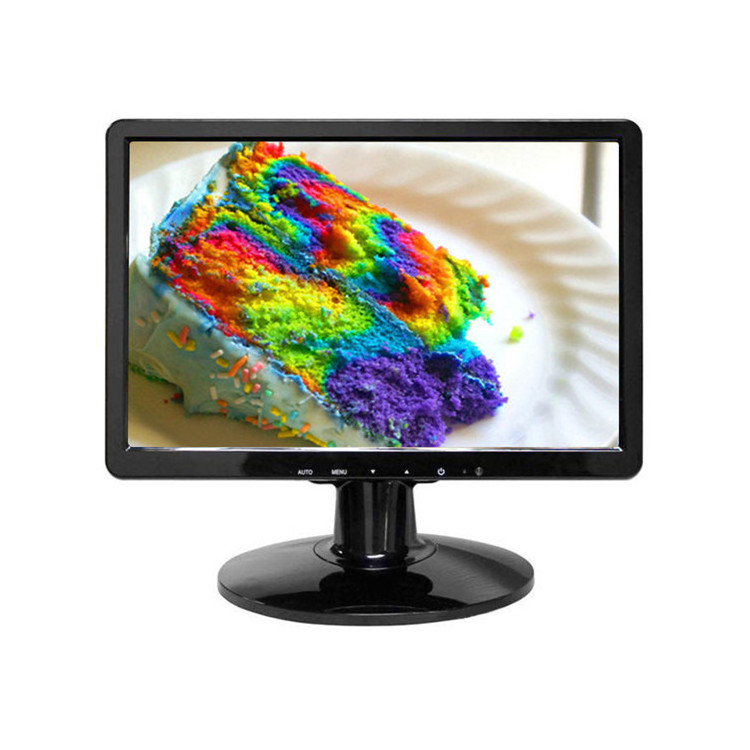 High Quality 13 14 15 17 18 19 21 24 inch LED Monitor Analog TV With VGA AV TV USB Input