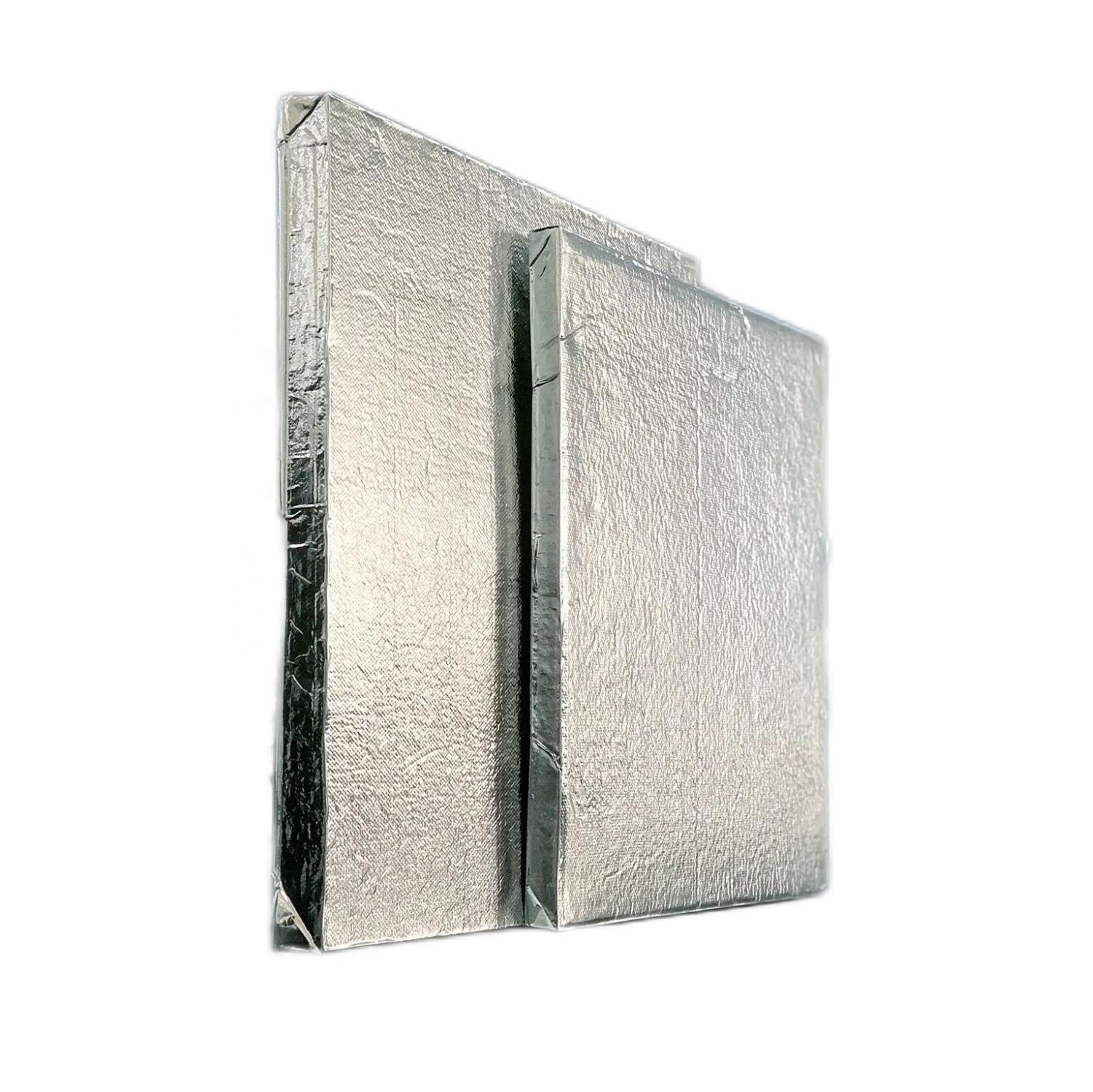 Aluminium foil covered fiberglass vacuum insulation panels for refrigerator,vacuum insulated panel vip