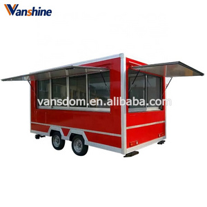 Hot Selling Street Vending Carts/Food truck for sale in china Mobile Fast Kiosk/Fast Mobile Food Trailer