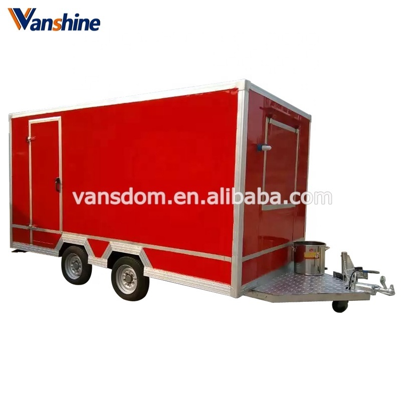 Hot Selling Street Vending Carts/Food truck for sale in china Mobile Fast Kiosk/Fast Mobile Food Trailer