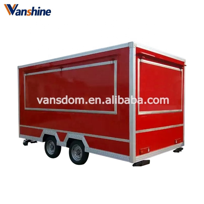 Hot Selling Street Vending Carts/Food truck for sale in china Mobile Fast Kiosk/Fast Mobile Food Trailer