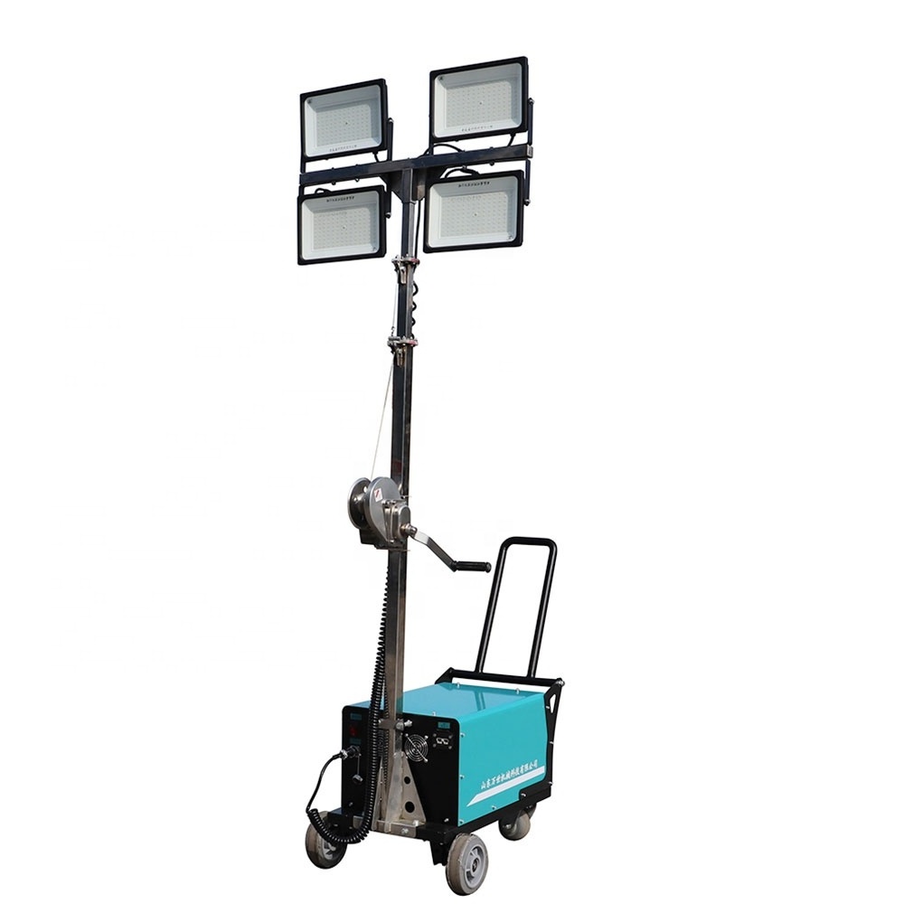 VANSE WSY-55C Hotel Engineering Work Lights Rechargeable LED Engineering Lighting Light Tower For Construction Site And Mining