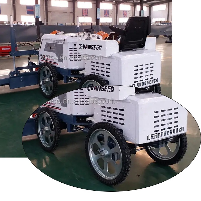 VANSE YZ25-4 Concrete Laser Leveling Machine Driving Type Concrete Laser Screed Machine WITH HONDA GX690