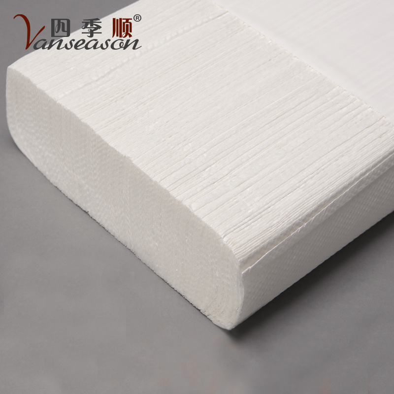 MultiFold Virgin Disposable Custom Printed Toilet Paper Hand Towel