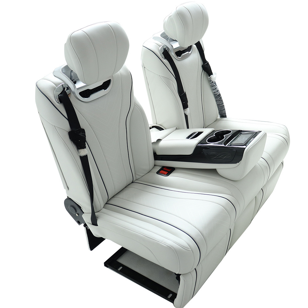 Manufacturer Luxury Electric recliner Van rear Back Seats VIP Conversion Camper Van bed seat for Vito V class Sprinter