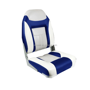 Top quality boat seat marine High Back Customized Heavy Duty Folding Boat Seats Fishing Marine Seat for boat yacht speed ship