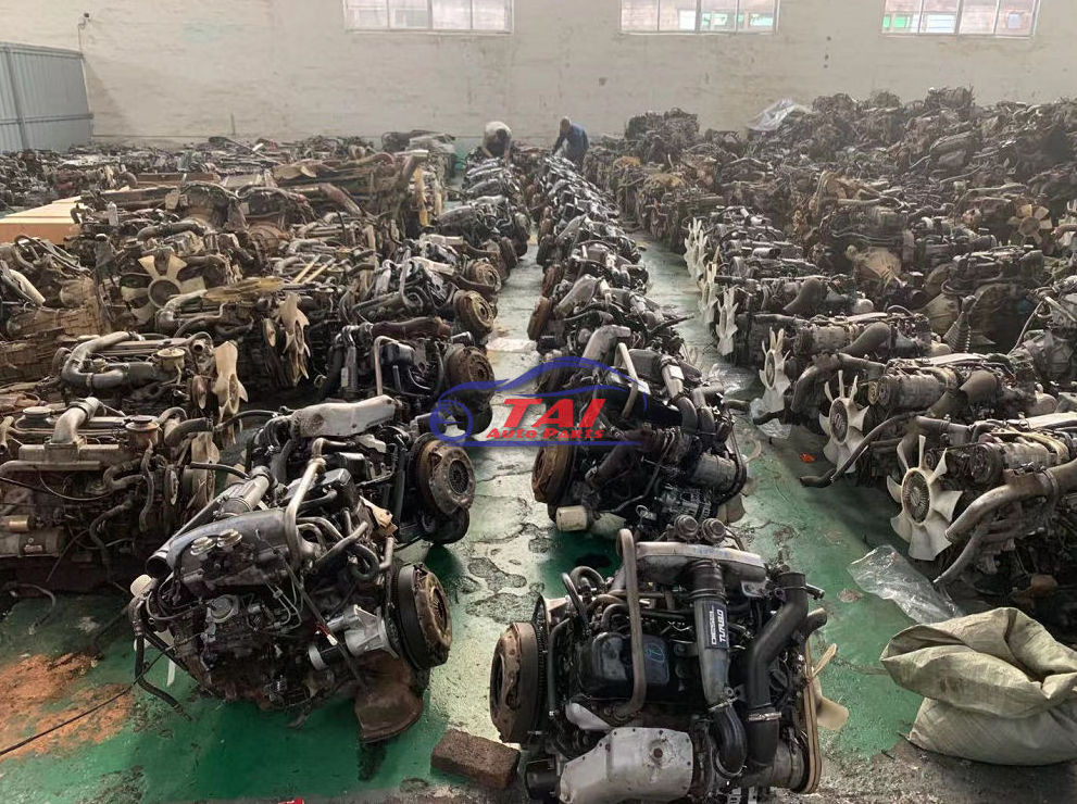 Second Hand JX493 4JB1 4JB1-T 2.8L 64KW Diesel Engine For Isuzu NKR, JMC Truck, Truck Parts Accessories