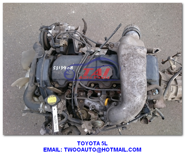 Japanese Original Used Diesel Engine 5L 3.0L Engine 2L 3L  For Toyota Hilux