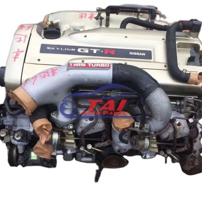 Japanese Used Engine RB26 RB26DET 2.6L Twin Turbo Engine For Nissan Skyline GT-R