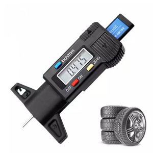 Digital Car Tyre Tire Tread Depth Gauge Meter Auto Tire Wear Detection Measuring Tool Caliper Thickness Gauges Monitoring System