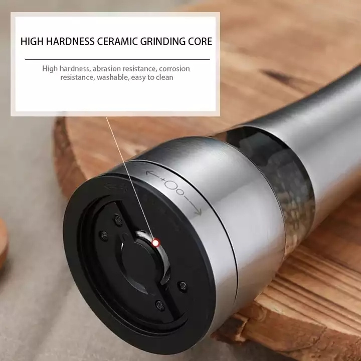 304 Stainless Steel Pepper Grinder Core Mill Manual Salt And Pepper Grinder for Kitchen Cooking