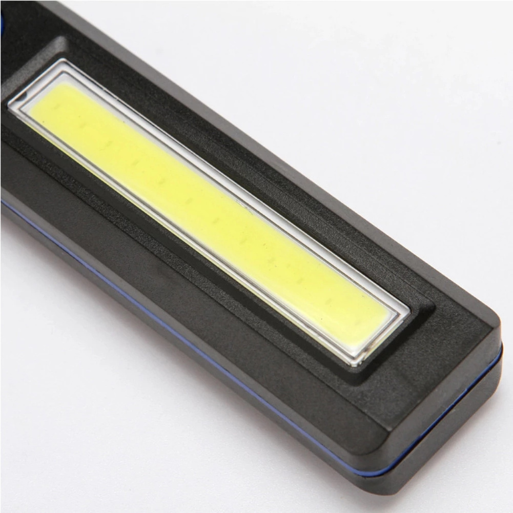 COB LED Working Light lamps Inspection Lamp USB Charging Magnetic Flashlight Swivel Hanging For Car Repairing Without Battery