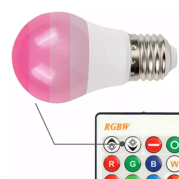 16 Color Changing 4 Modes Magic Light E27 B22 3W 5W RGB LED Lamp Bulb + Wireless Remote Control Smart Home lights