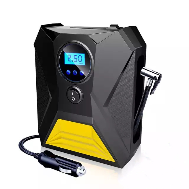 Car Accessories Portable Air Compressor Multifunctional 12V digital Electric Automatic Stop Air Pump Car Tyre Tire Inflator