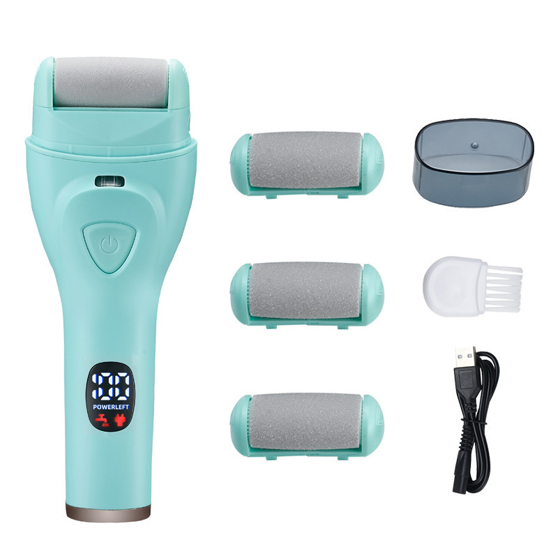 Pedicure Kit Feet Spa Care Kit Clean Tools Foot Scrubber Feet Dry Dead Cracked Electric Callus Hair Remover