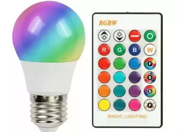 16 Color Changing 4 Modes Magic Light E27 B22 3W 5W RGB LED Lamp Bulb + Wireless Remote Control Smart Home lights