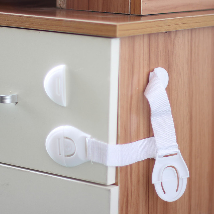 Wholesale Abs Safety Lock Protection Baby Safety Products Child Proof Cabinet Locks Kid Door Locks