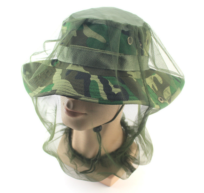 Travel Camping Outdoor Survival Preventing Mosquito Bug Bee insect head net Head Face Protect Net