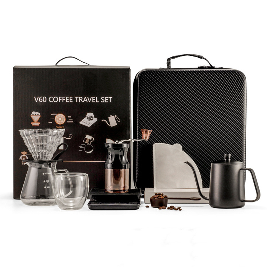 V60 Barista coffee grinders coffee & tea sets pour over coffee maker Kitchen Accessories set